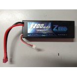 BATERIA DE LIPO 7.4V 2S 5200MAH 30C BULLET HARD CASE COM PLUG DEANS ZEEE POWER ZEE520030C2S